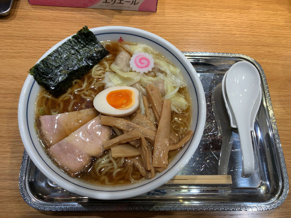 「ワンタン麺1000円」@中華麺 多文の写真