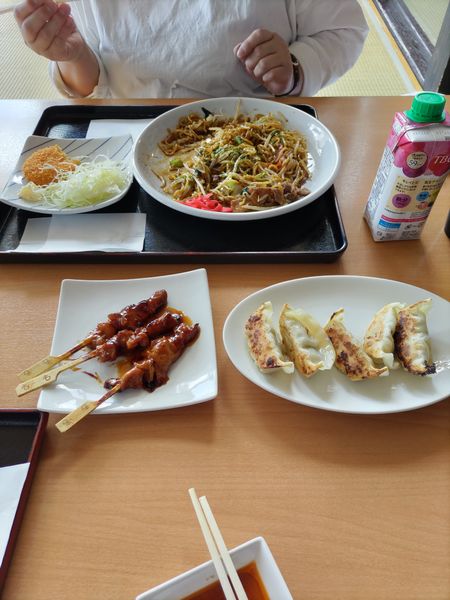 「焼きそば」@ゆっぽ とみや大清水 お食事処の写真