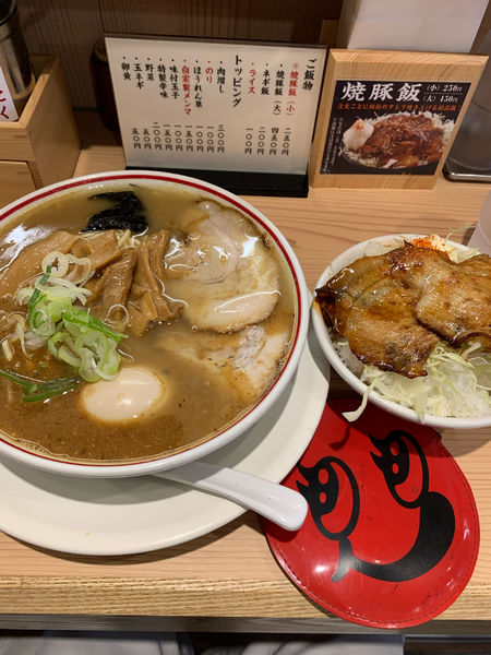 「味玉中華そば」@東京煮干中華そば 三三㐂 大森の写真