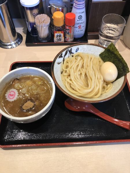 「濃厚つけ麺(並)味玉」@二代目 麺屋こうじの写真