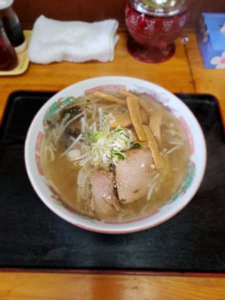 「梅干しらーめん」@ラーメン専門店 あっちっち 本店の写真