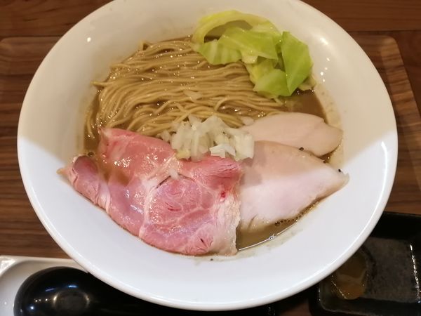 「2種類チャーシュー濃厚煮干し　900円」@ラーメン 健やかの写真
