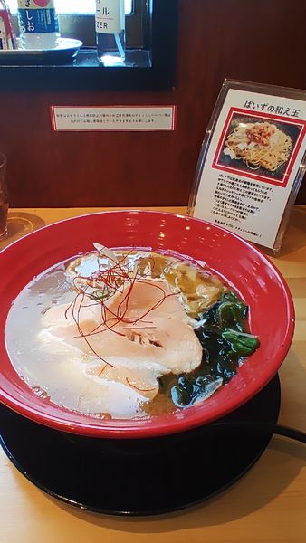 「濃厚鶏白湯ラーメン醤油」@鶏白湯ラーメンぱいず 本店の写真