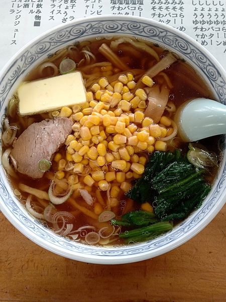 「しょうゆコーンバター　750円」@龍正の写真