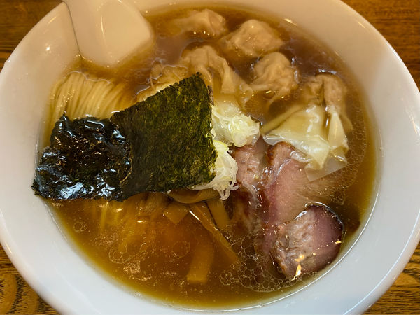 「ワンタンメン」@支那ソバ おさだの写真