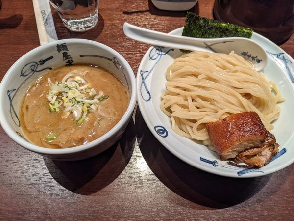 「濃厚つけ麺180㌘950円」@創始麺屋武蔵の写真