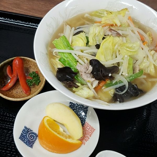 「タンメン ６００円」@GP食堂の写真