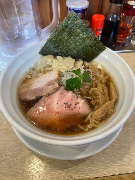 「ワンタンメン」@麺屋壱心の写真