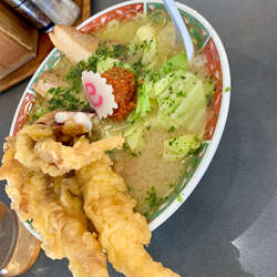 げそ天味噌らーめん　@950