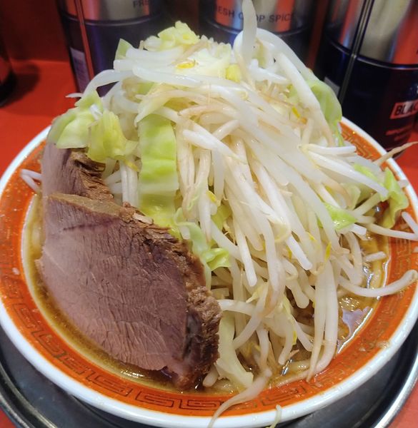 「小ラーメン（ヤサイ、削り節）」@ラーメンタロー 大森の陣の写真