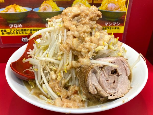 「ミニラーメン 750円」@立川マシマシ 足利総本店の写真