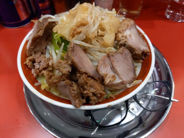 「小ラーメン豚入り」@ラーメンタロー 蒲田の陣の写真