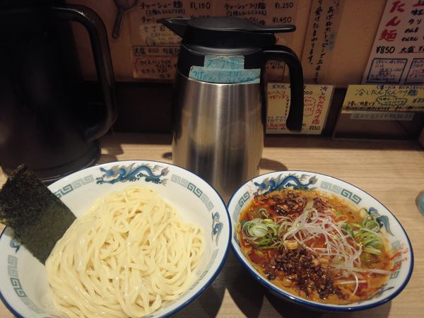 「たんたんつけ麺　辛み３しびれ３　８５０円」@タナカタロウの写真