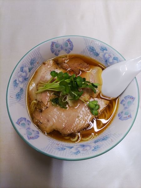 「ミニちゃあしゅうめん  ﾒﾝﾏ抜き」@よか楼 本店の写真