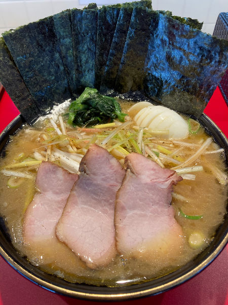 「ネギラーメン卵入」@ラーメン 前原軒の写真