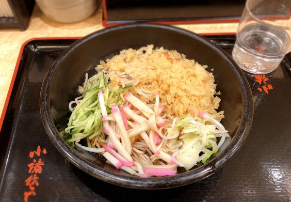 「冷したぬき(350円)」@小諸そば 日本橋店の写真