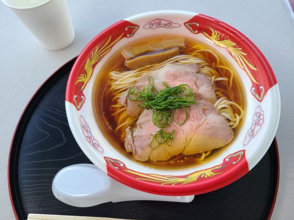 「鶏醤油らぁめん」@麺処 青野 ちちぶ道の駅店の写真