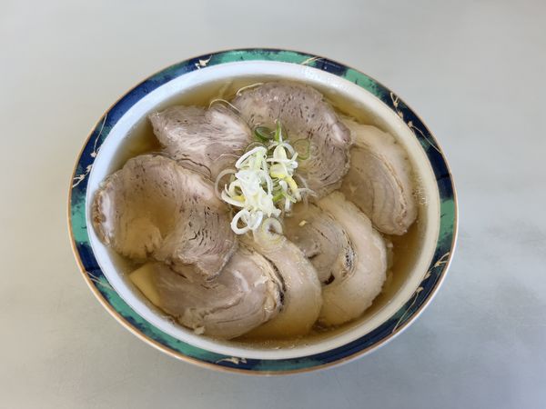 「ハーフ&ハーフと餃子」@佐野らーめん 麺龍の写真