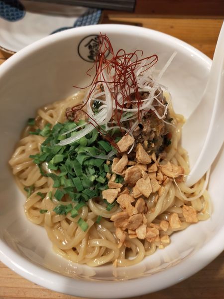 「ガーリックミート」@イタリアンまぜそばのお店 みくちゃん食堂の写真