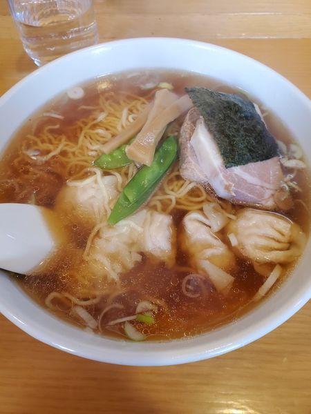 「ワンタン麺７００円」@東京ラーメン たいよう軒の写真