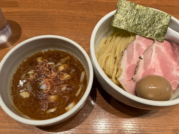 「海老つけ麺」@煮干中華そば 鈴蘭 新宿店の写真