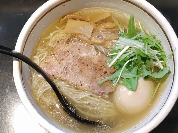 「味玉塩らぁめん」@麺屋 焔の写真