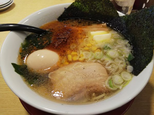 「【限定】プレミアム塩ラーメン　＋ひきにく　※㋗で３００円引き」@テンホウ 松本渚店の写真