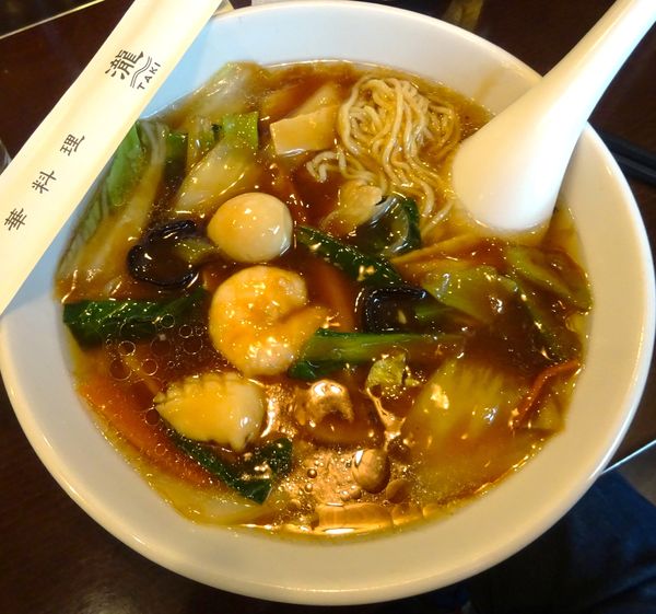 「五目餡掛けそば（860円）」@中華料理 瀧の写真