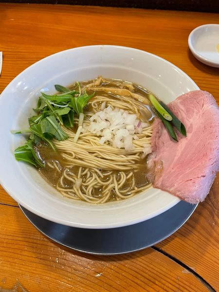 「濃厚煮干し豚骨＋和え玉」@煮干し豚骨らーめん専門店 六郷の写真