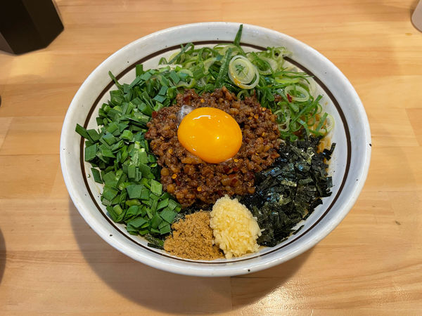 「台湾まぜそば」@濃厚担々麺 はなび 瀬戸店の写真