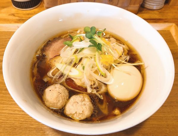 「特製中華そば（９８０円）」@中華蕎麦 はざまの写真