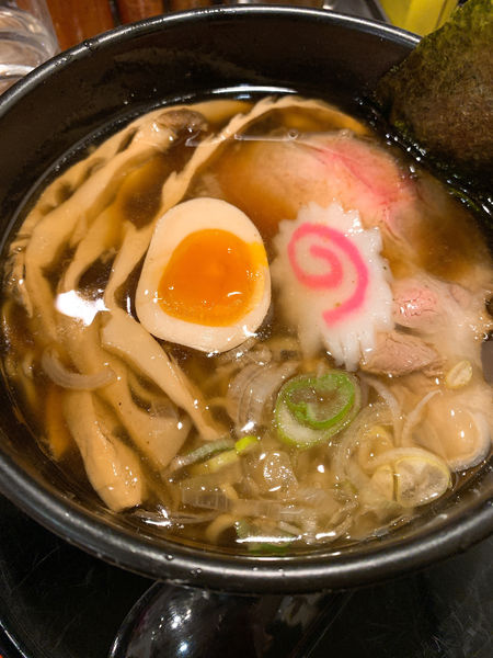 「拉麺　醤油　中」@拉麺 閏の写真