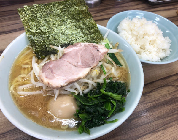 「ヒガコスペシャル(ライス)」@横浜家系ラーメン 武蔵家 東小金井店の写真