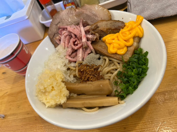 「まぜそば」@煮干らーめん 川むらの写真