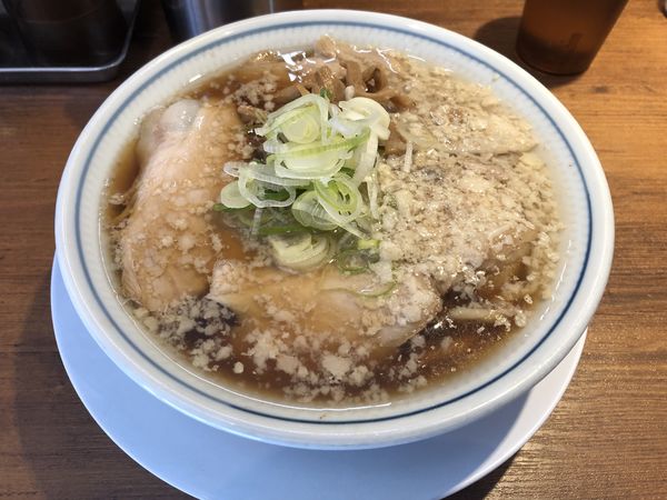 「背脂中華そば 小 830円」@煮干し中華そば 小松屋の写真