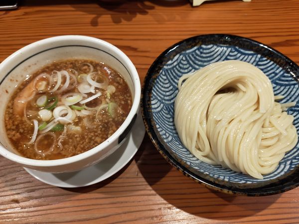 「つけそば醤油」@麺 一直の写真