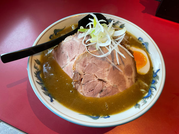 「カレーラーメン」@らーめん・ぎょうざ 福助の写真