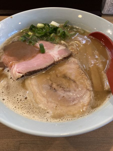 「白湯ラーメン¥850」@ラーメンの店 せせらぎの写真