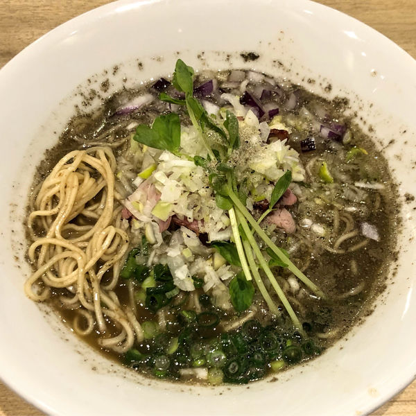 「煮干水出し蕎麦800円」@論露に不二の写真