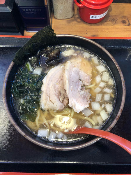 「ラーメン　並　830円」@イレブンフーズ 源流 南品川店の写真