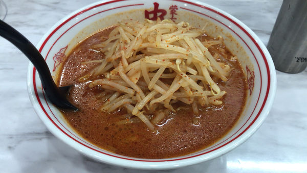 「サッポロ味噌ラーメン　辛4　￥740」@蒙古タンメン 中本 市川店の写真