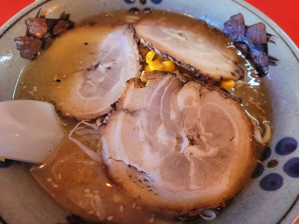 「チャーシュー麺　味噌」@熊大路の写真