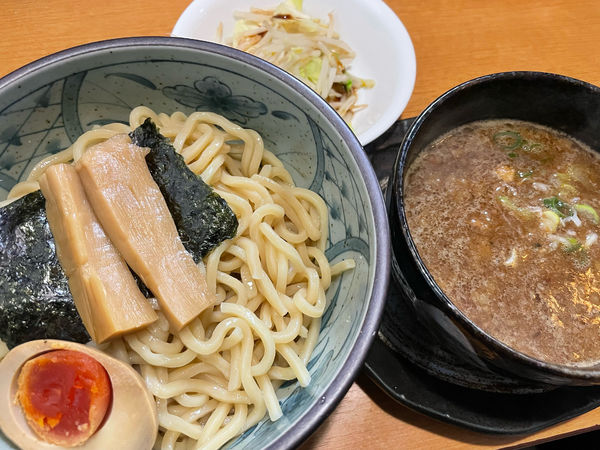 「豚骨魚介つけめん」@焦がしねぎらーめん 葱次郎 大宮西口店の写真
