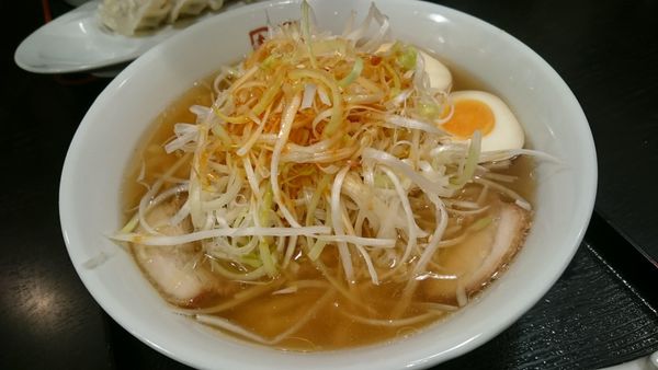 「ネギラーメン」@喜多方ラーメン 坂内 三島店の写真