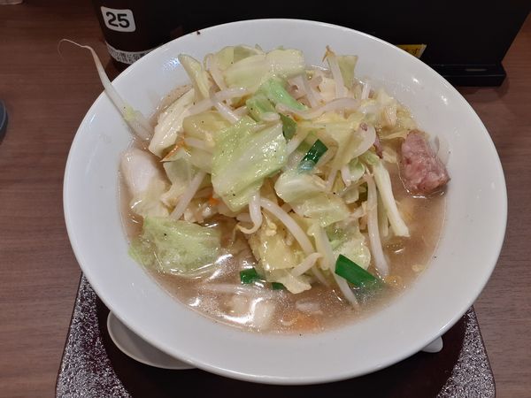 「タンメン」@中華そば 神寄 エキア川越店の写真