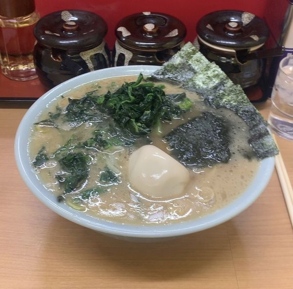 「中盛 味玉 菠薐草」@千葉家の写真