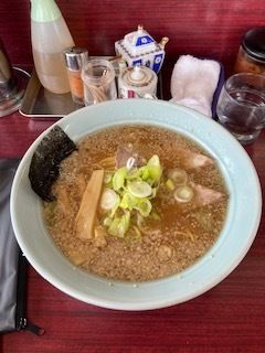 「ミソラーメン」@うまいラーメンショップ 河辺店の写真