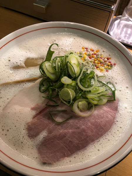 「濃厚鳥そば」@濃厚鶏そば 葵の写真