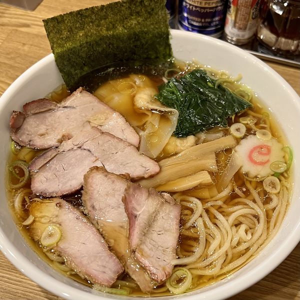 「ワンタン麺」@白河中華そば こすがの写真