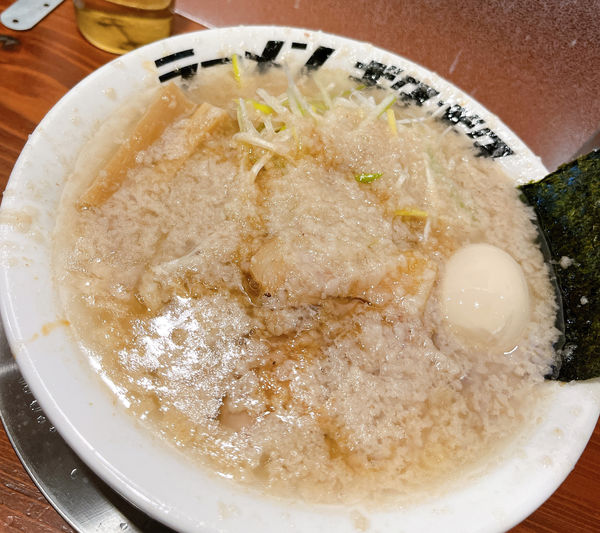 「ラーメン+煮卵」@ラーメン ギタギタの写真